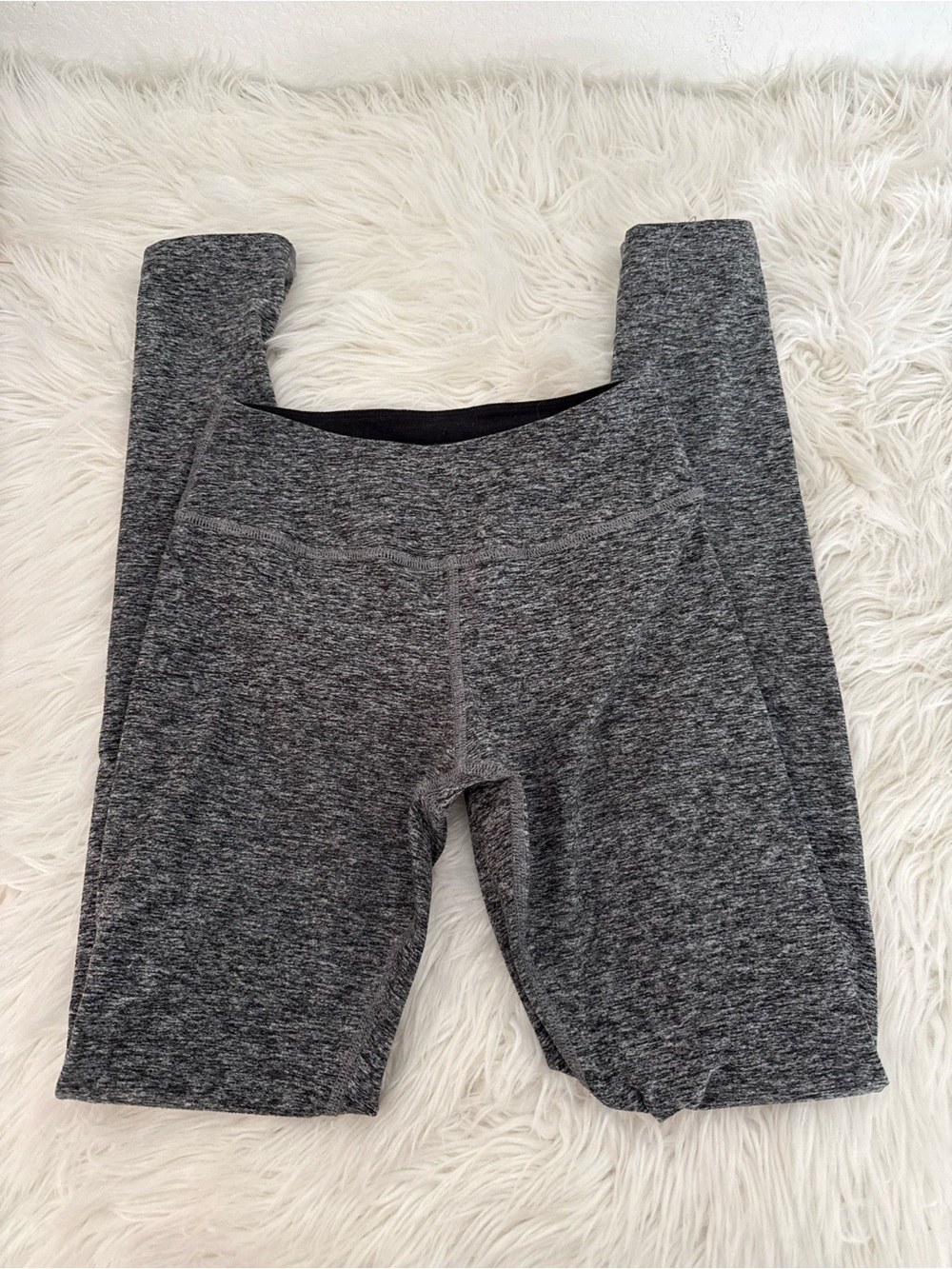 Beyond Yoga Charcoal Heather High-Rise Leggings